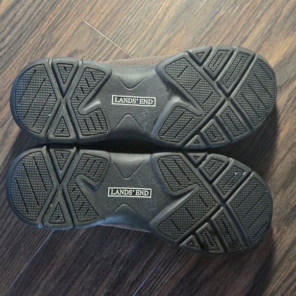 LANDS' END Women's All Weather Quilted Zip Slip-On/Espresso/NWOT/SIZE 11D - Picture 10 of 13